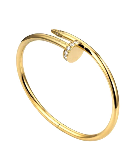 BRAZALETE CLAVO ZIRCONIA