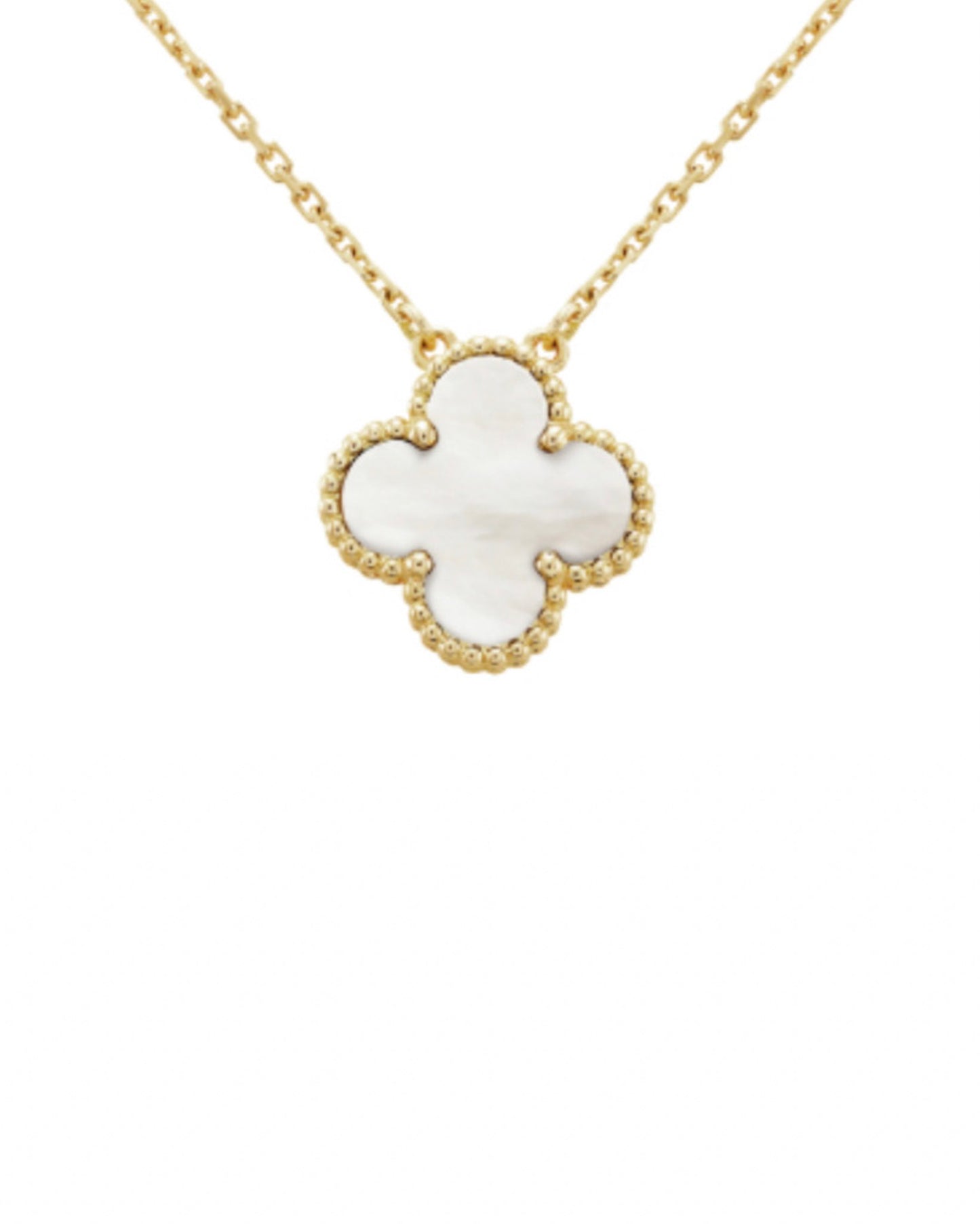 COLLAR CLOVER BLANCO